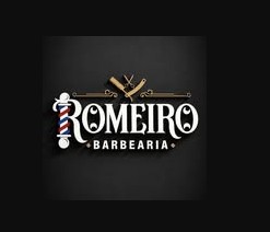 Romeiro Barbearia Logo